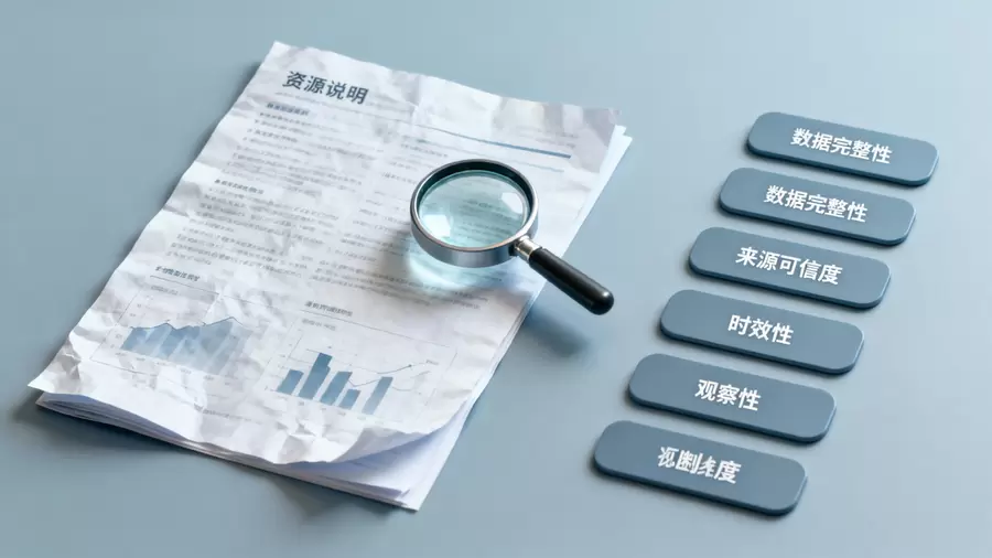 京牌资源信息完整度观察维度