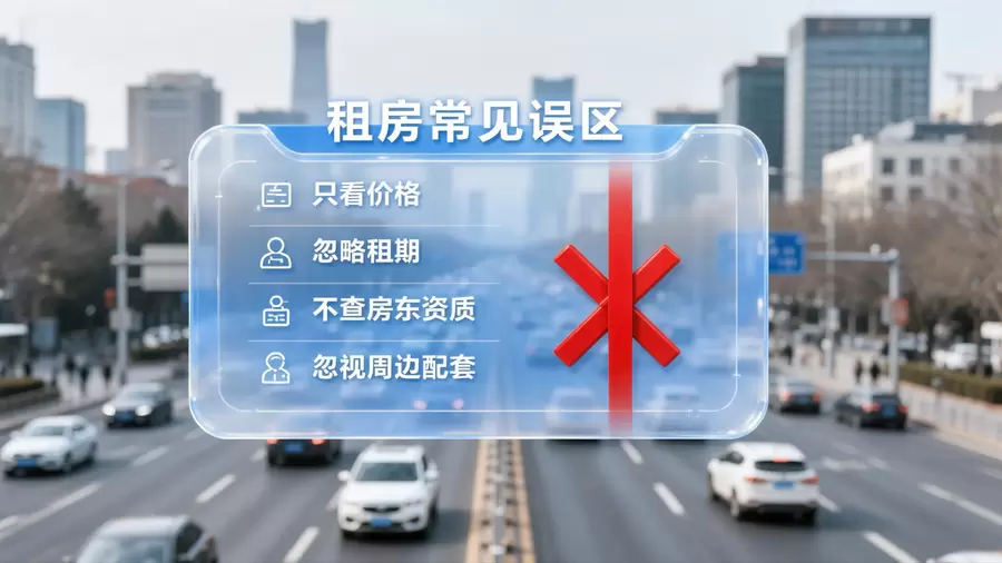 京牌租赁筛选常见误区警示卡片