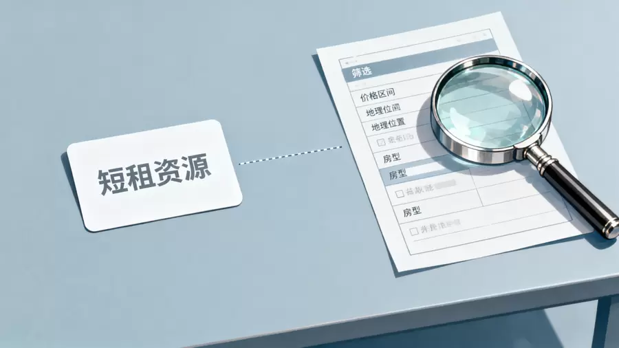 短租资源筛选与条件适配判断