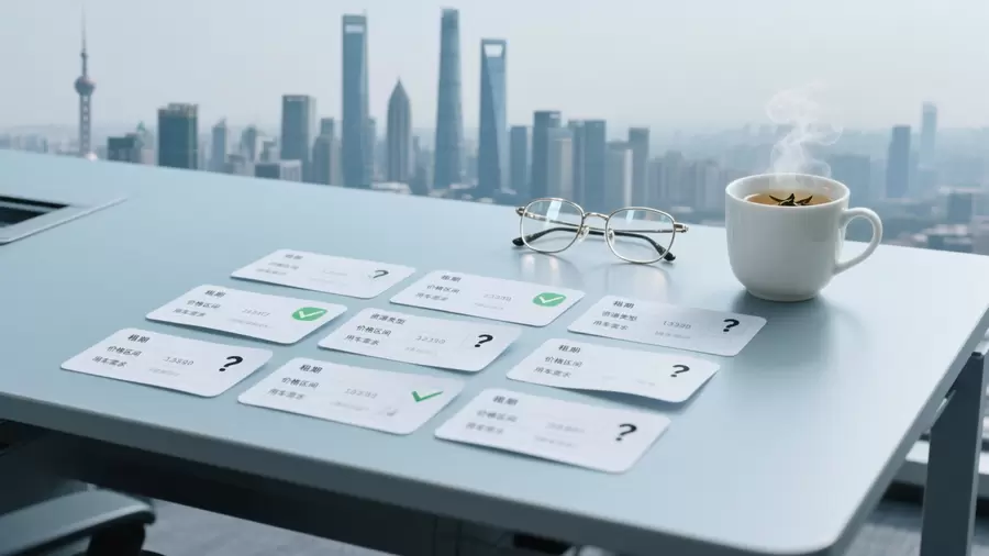 资源信息卡片与筛选判断
